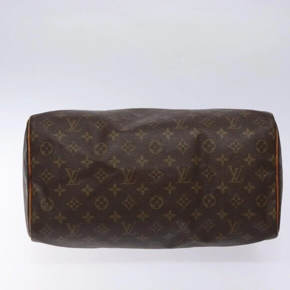 LOUIS VUITTON Monogram Speedy 35 Hand Bag - Picture 9 of 16